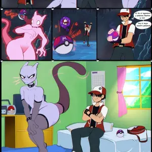 Ash Ketchum Folla Por El Culo A Mewtwo (Gay) - Página 1