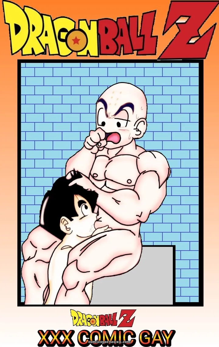 Krilin y Gohan  Follando - Página 1