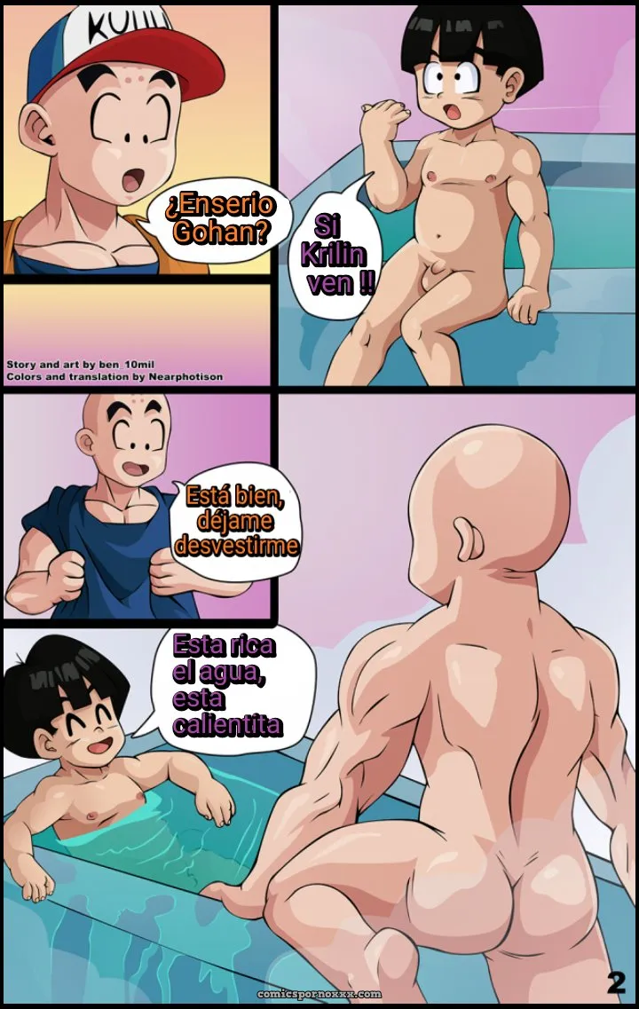 Krilin y Gohan  Follando - Página 3