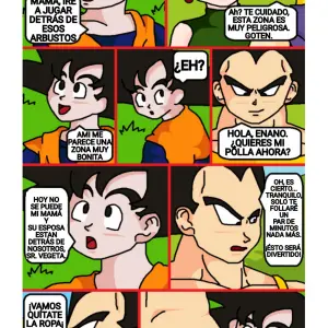 Vegeta Saborea El Culo de Goten - Página 2