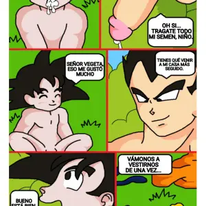 Vegeta Saborea El Culo de Goten - Página 8