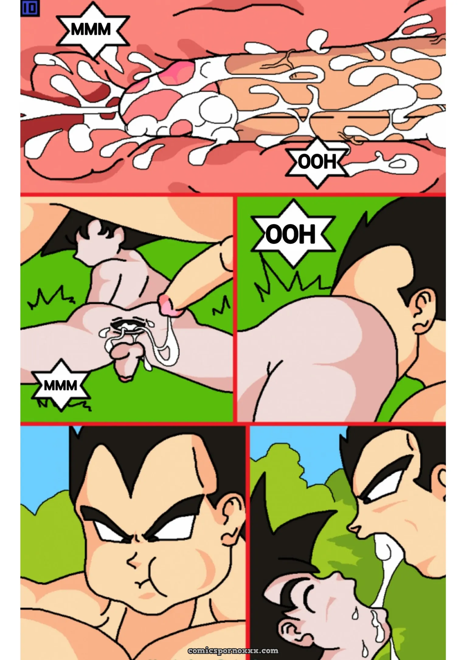 Vegeta Saborea El Culo de Goten - Página 7