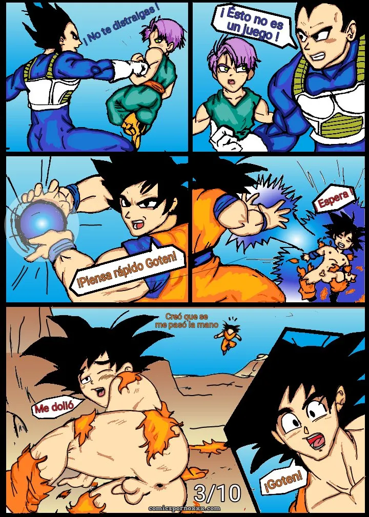 Special Trainment  (Goku x Vegeta x Goten x Trunks) - Página 3