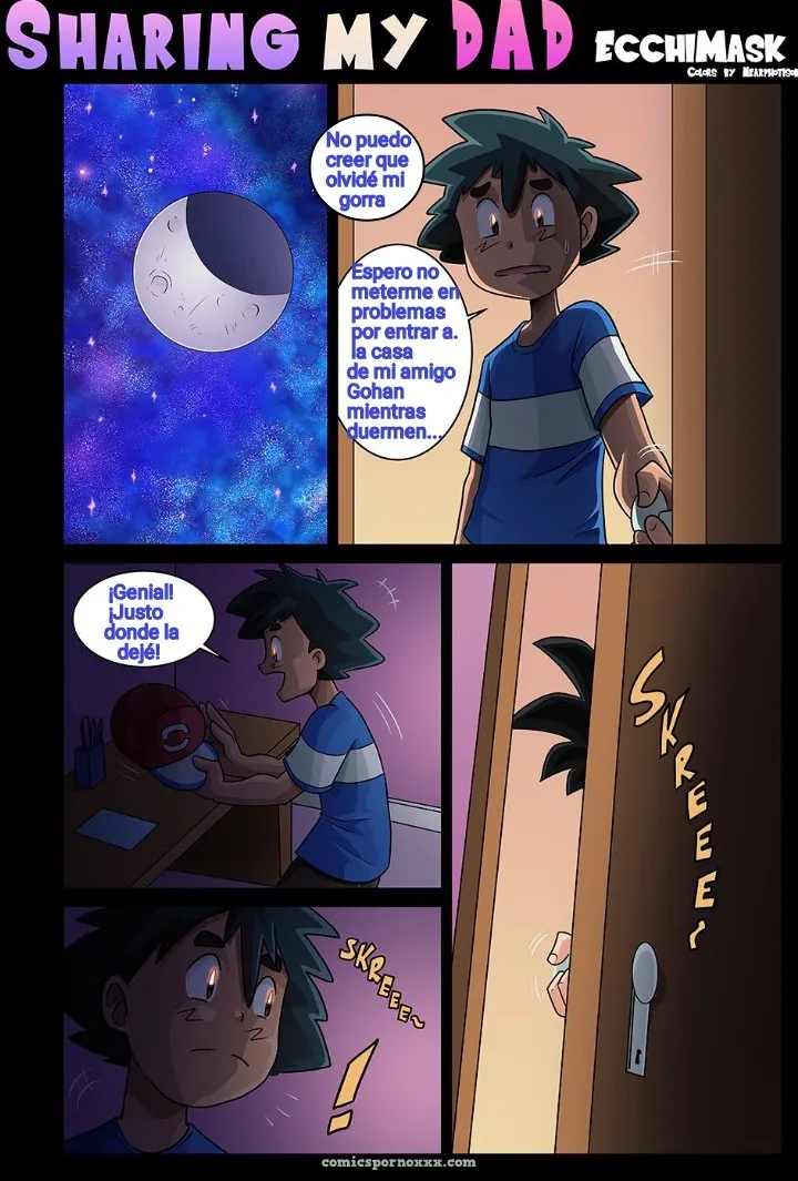 Sharing My Dad (Pokémon y Dragon Ball Z Bara) - Página 1