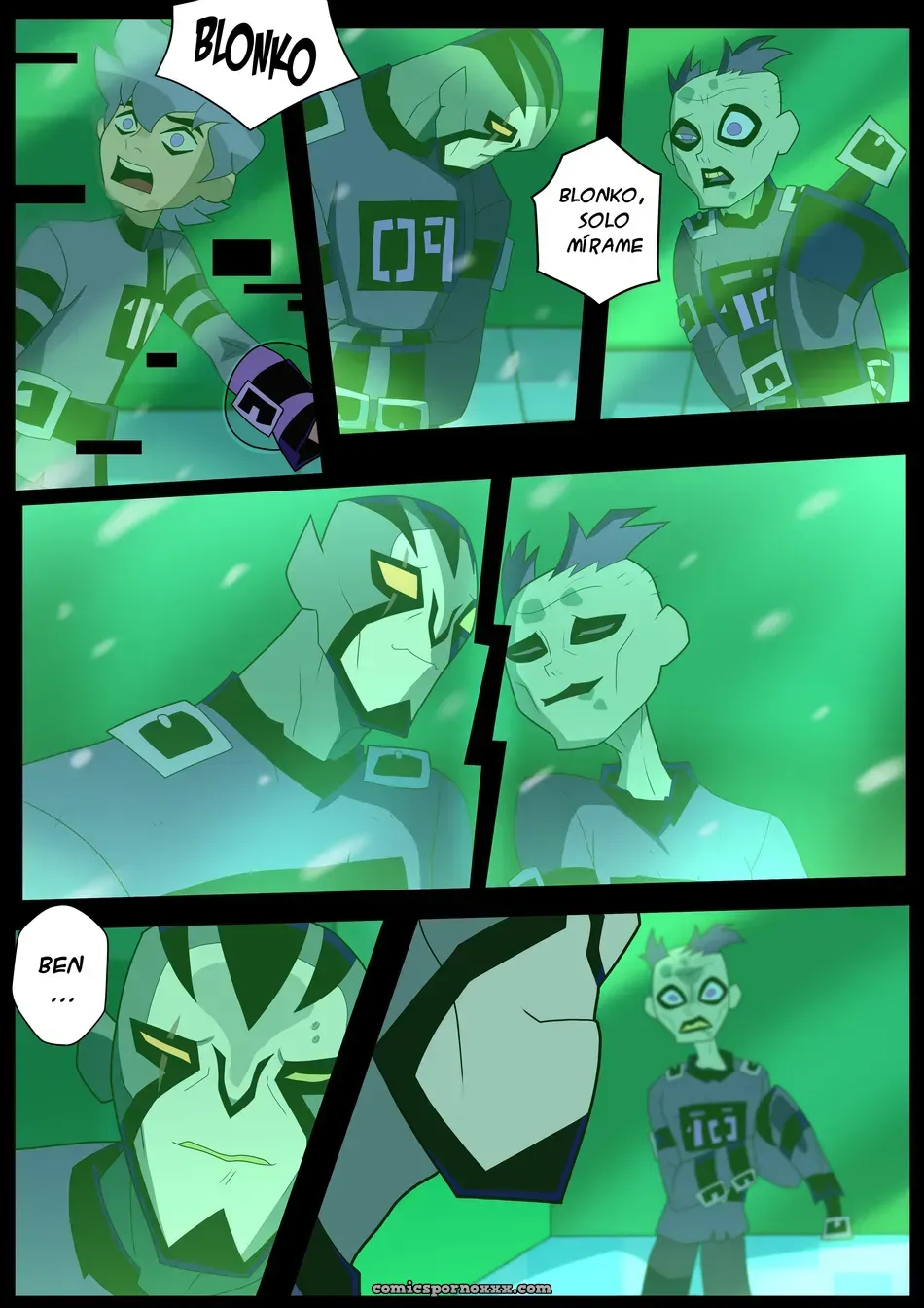 Benzarro (Comic De Ben 10 X Rook Gays) - Página 100