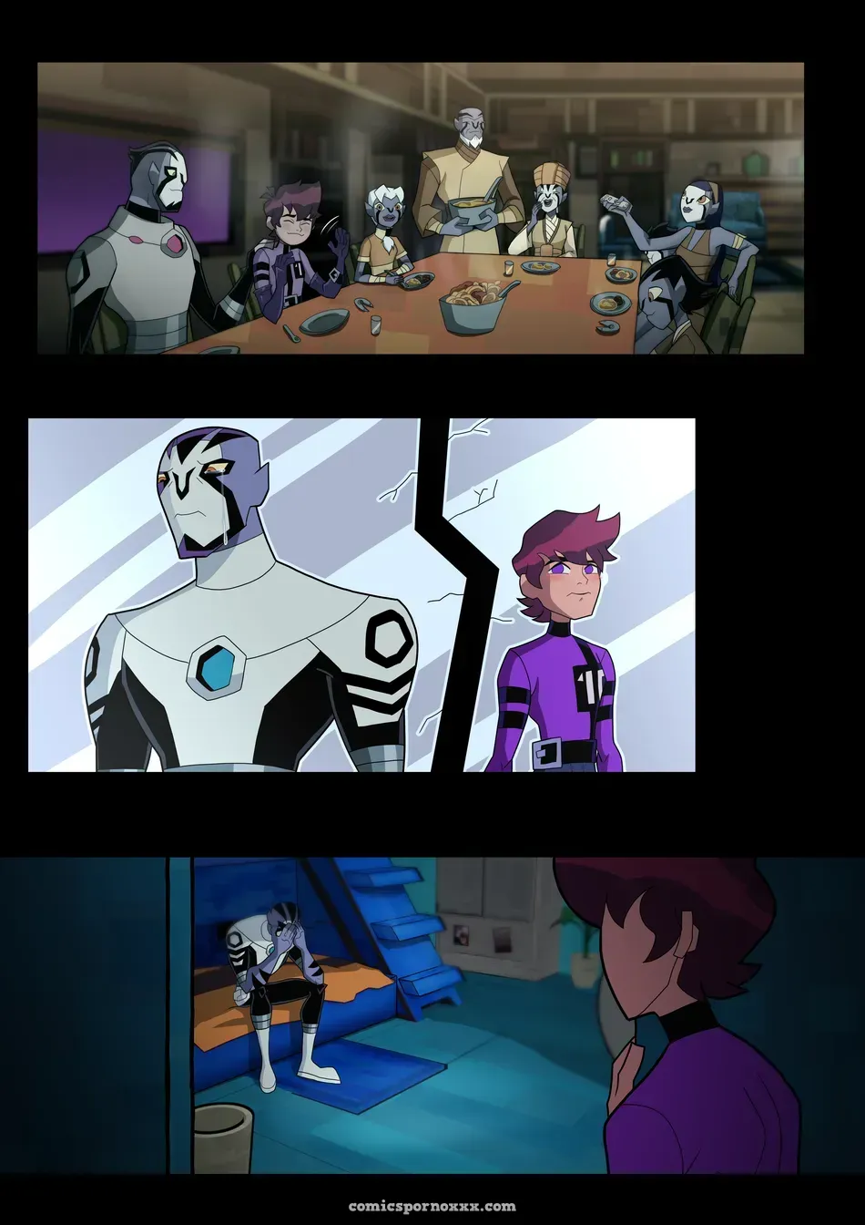 Benzarro (Comic De Ben 10 X Rook Gays) - Página 109