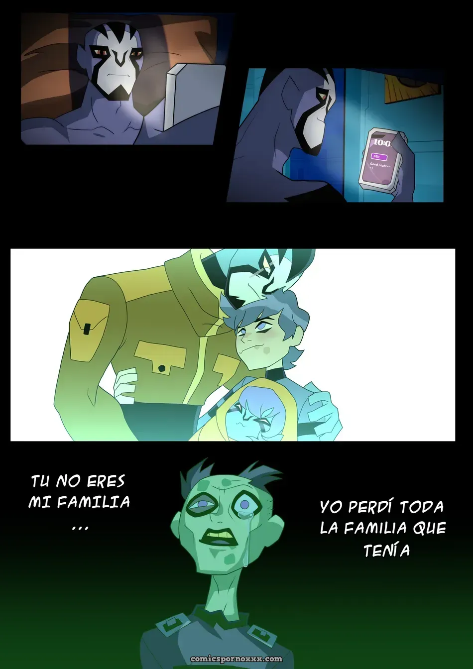 Benzarro (Comic De Ben 10 X Rook Gays) - Página 110