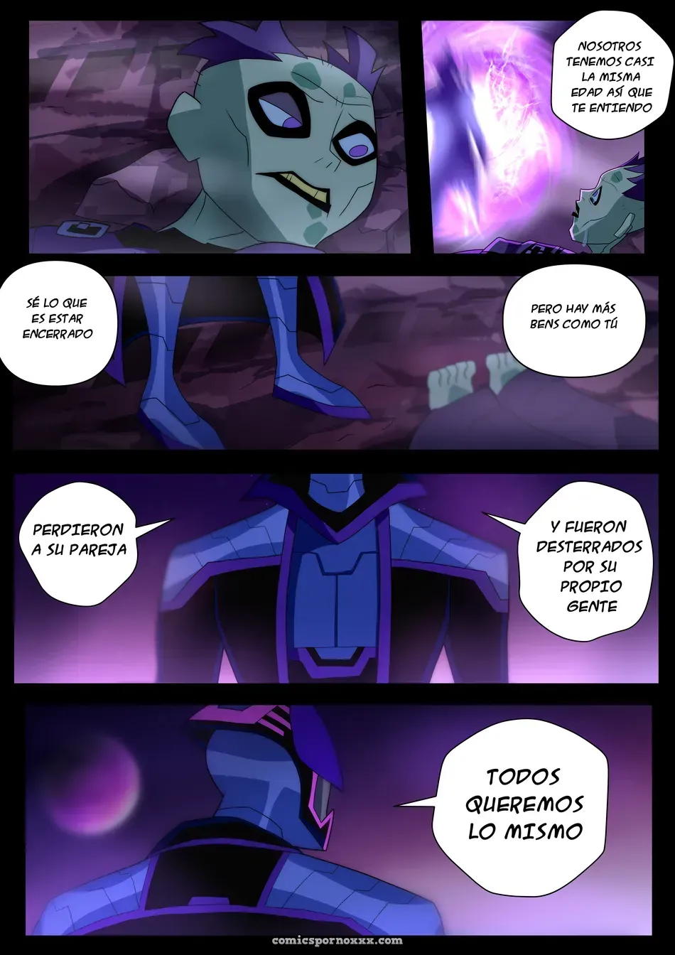 Benzarro (Comic De Ben 10 X Rook Gays) - Página 114