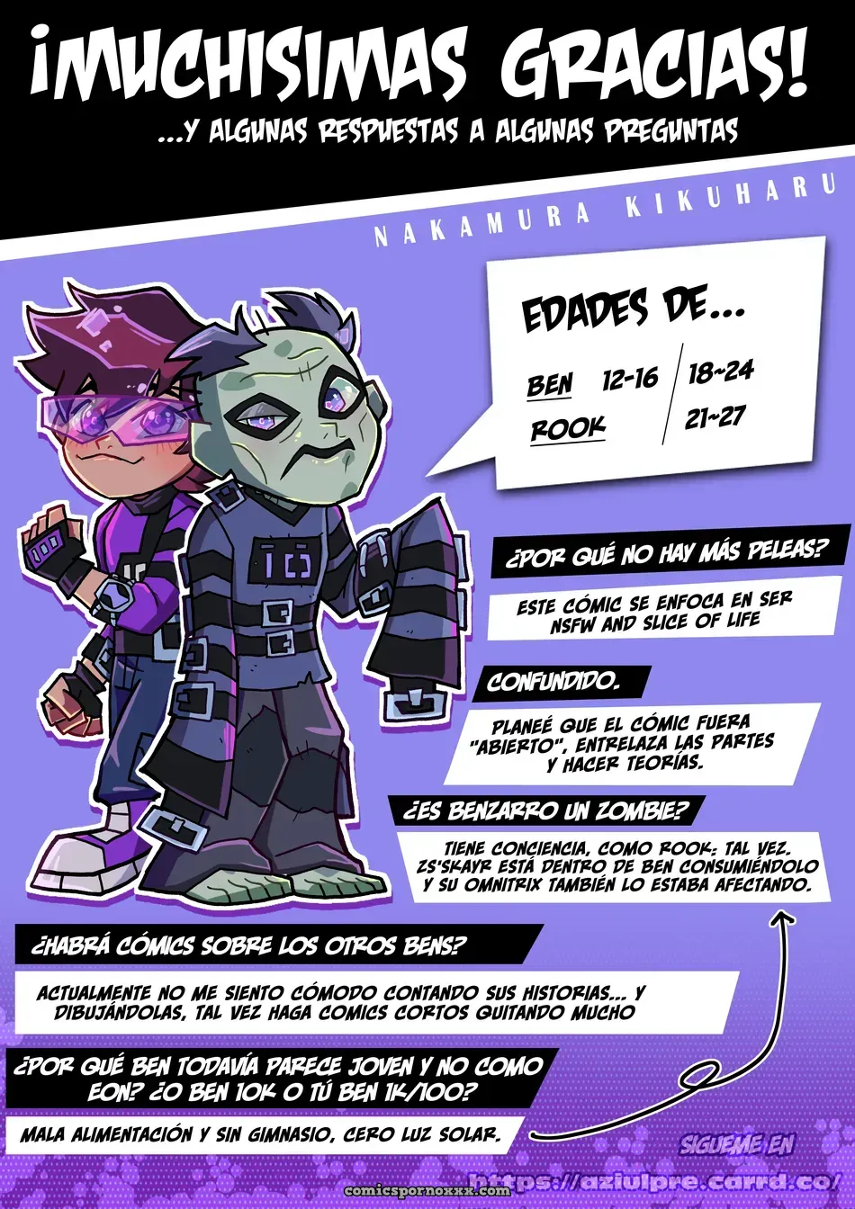 Benzarro (Comic De Ben 10 X Rook Gays) - Página 116