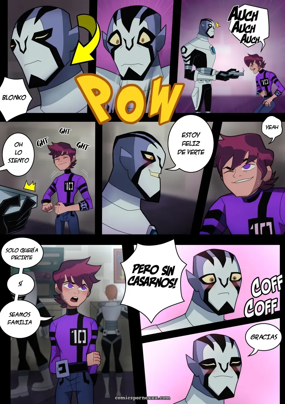 Benzarro (Comic De Ben 10 X Rook Gays) - Página 18