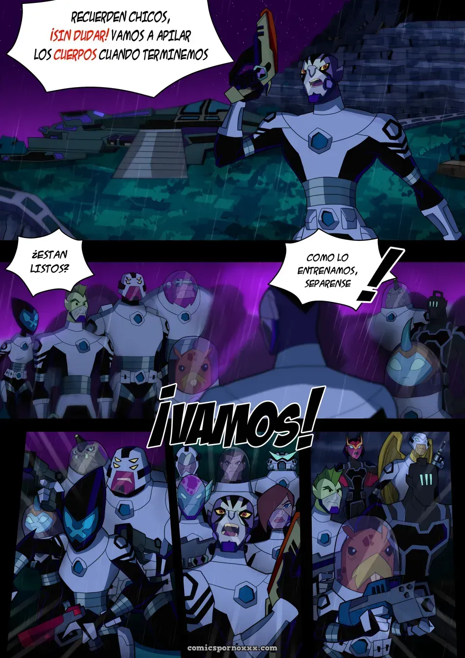 Benzarro (Comic De Ben 10 X Rook Gays) - Página 22