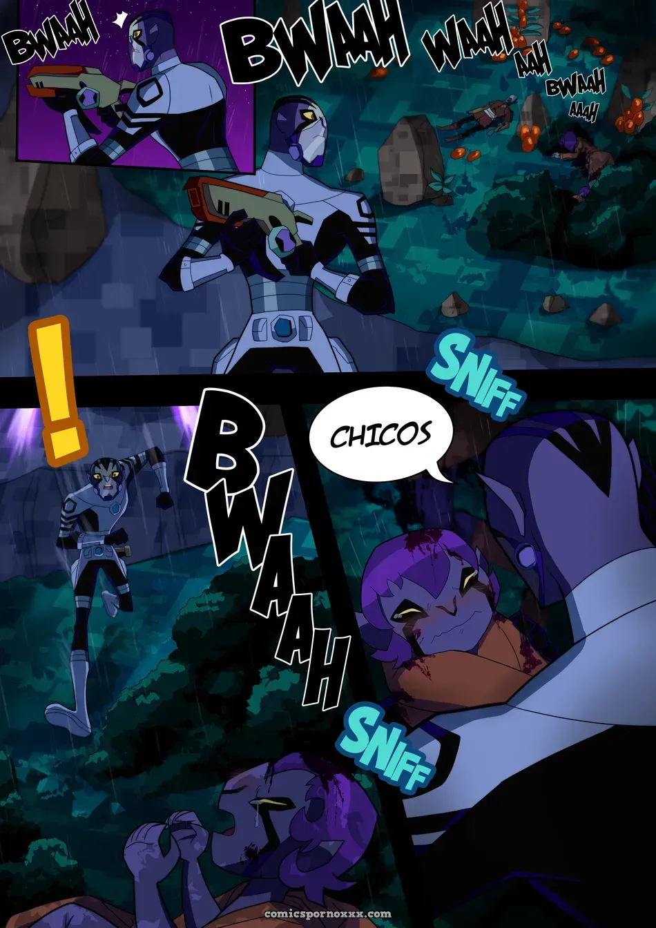 Benzarro (Comic De Ben 10 X Rook Gays) - Página 25