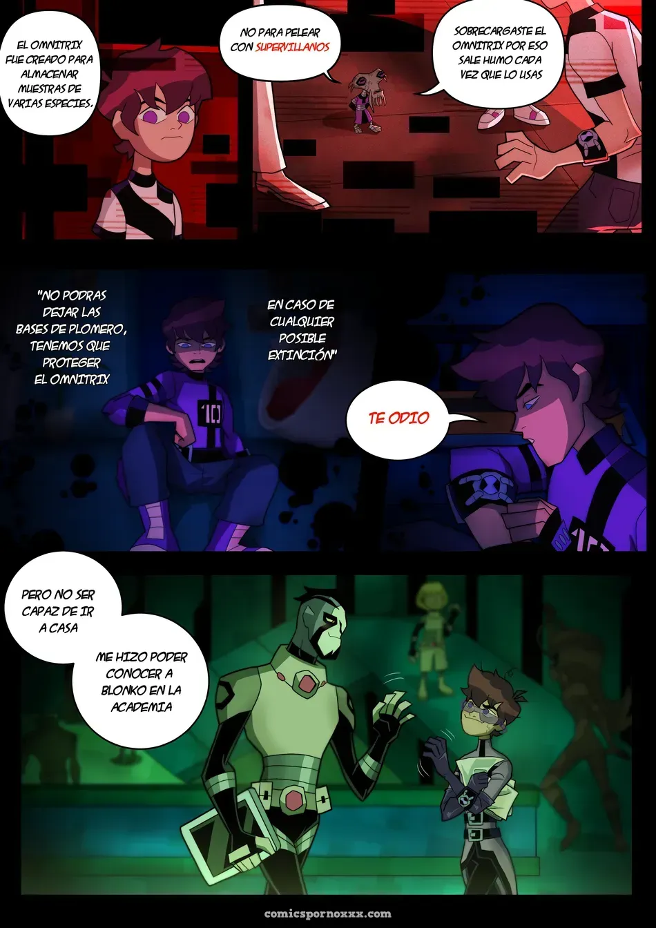 Benzarro (Comic De Ben 10 X Rook Gays) - Página 30