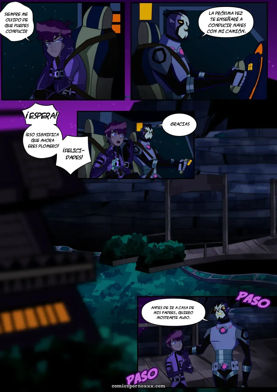 Benzarro (Comic De Ben 10 X Rook Gays) - Página 32