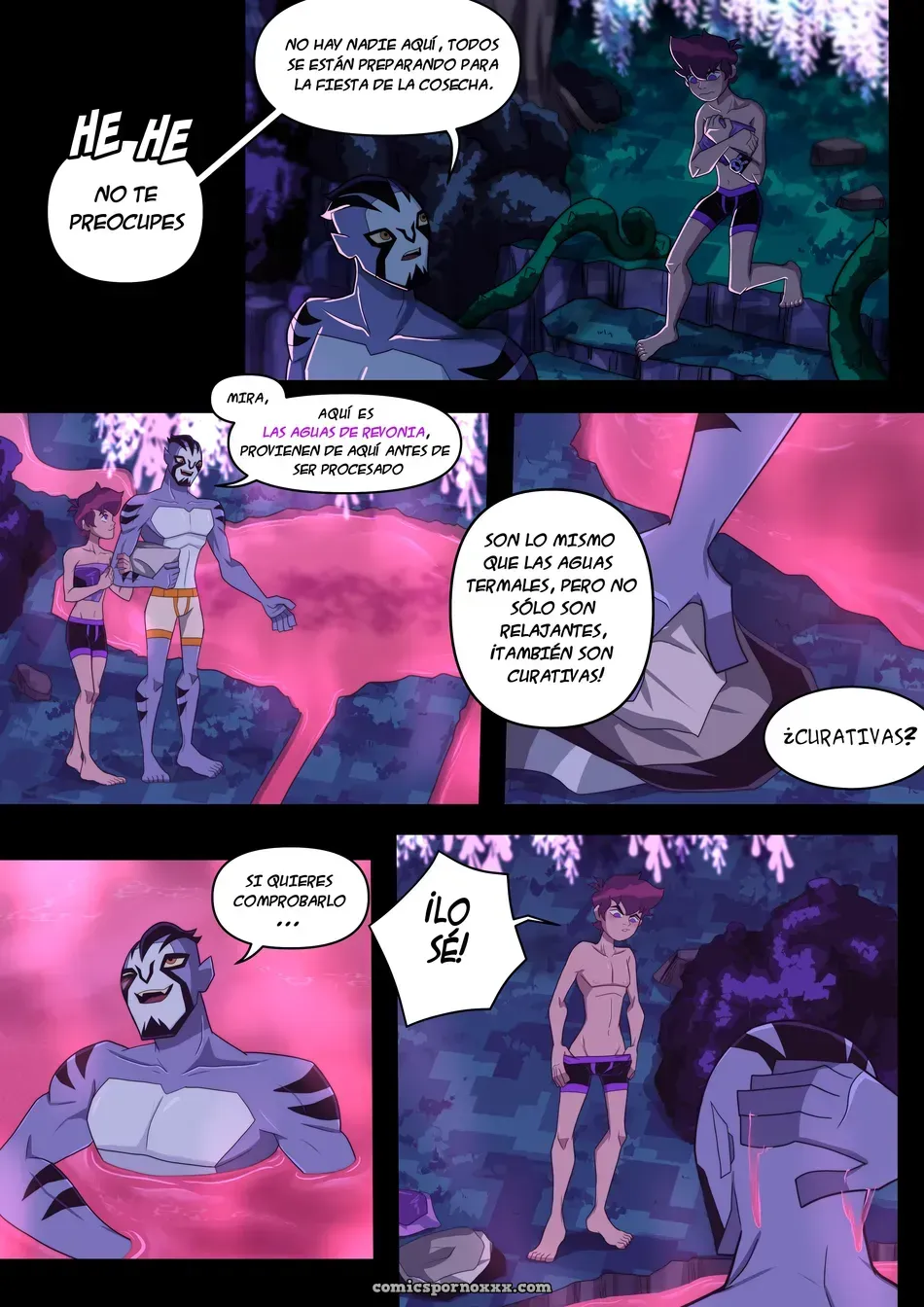 Benzarro (Comic De Ben 10 X Rook Gays) - Página 34