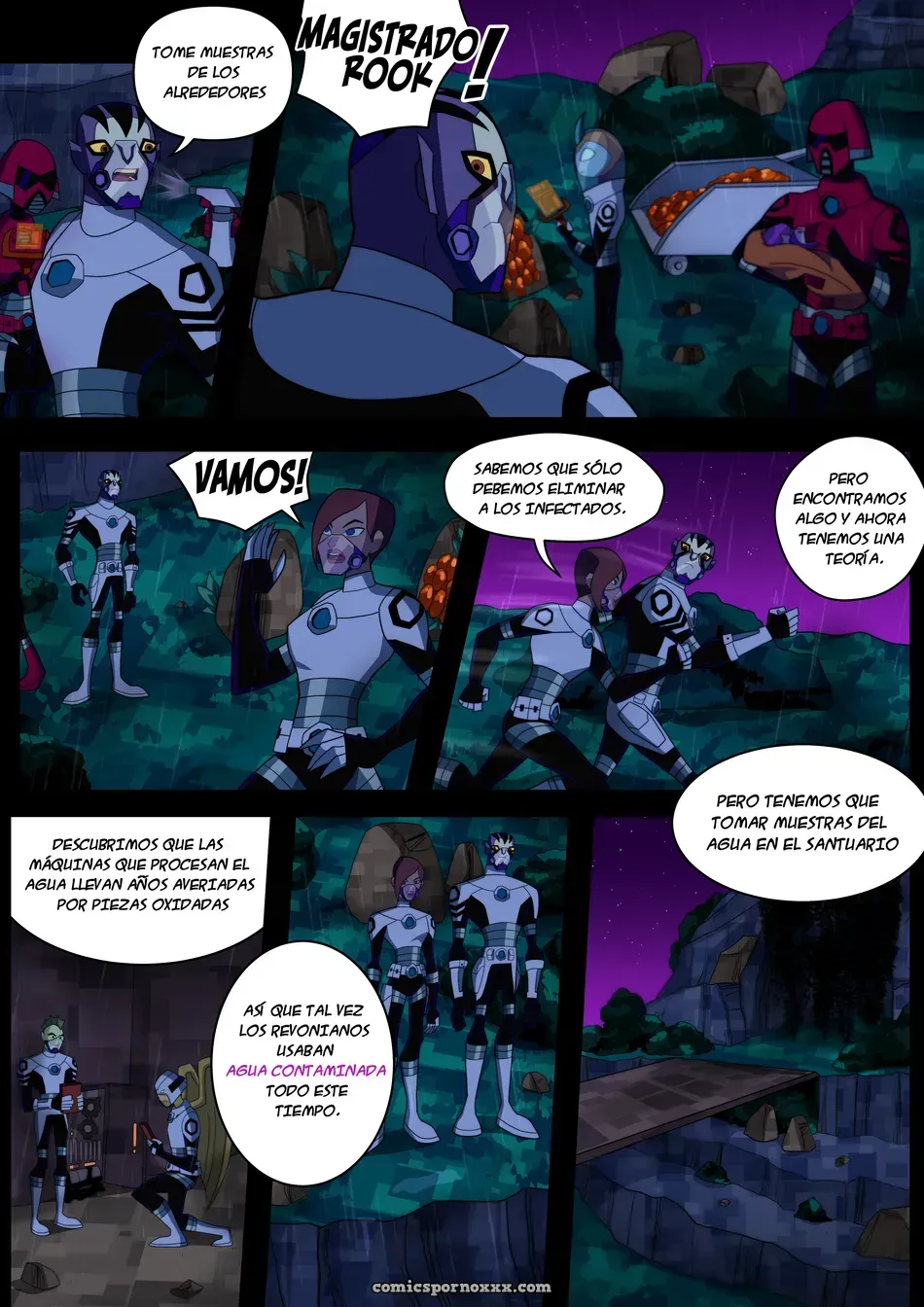 Benzarro (Comic De Ben 10 X Rook Gays) - Página 40
