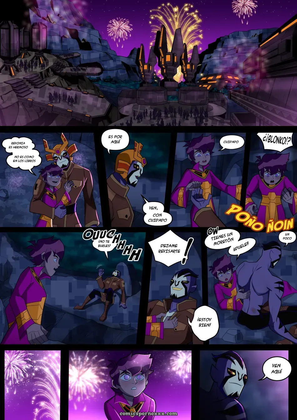 Benzarro (Comic De Ben 10 X Rook Gays) - Página 49