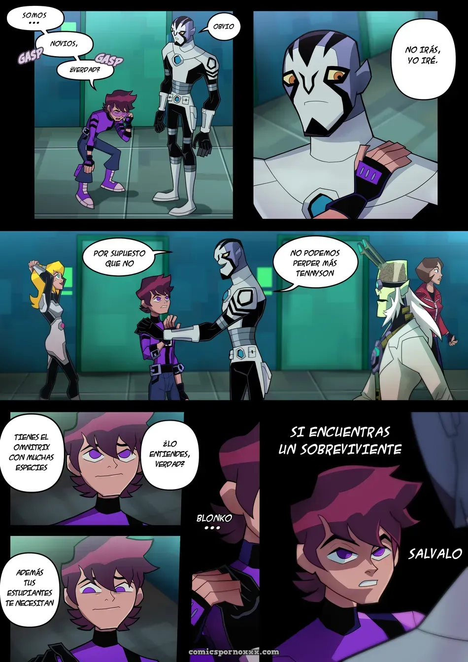 Benzarro (Comic De Ben 10 X Rook Gays) - Página 5
