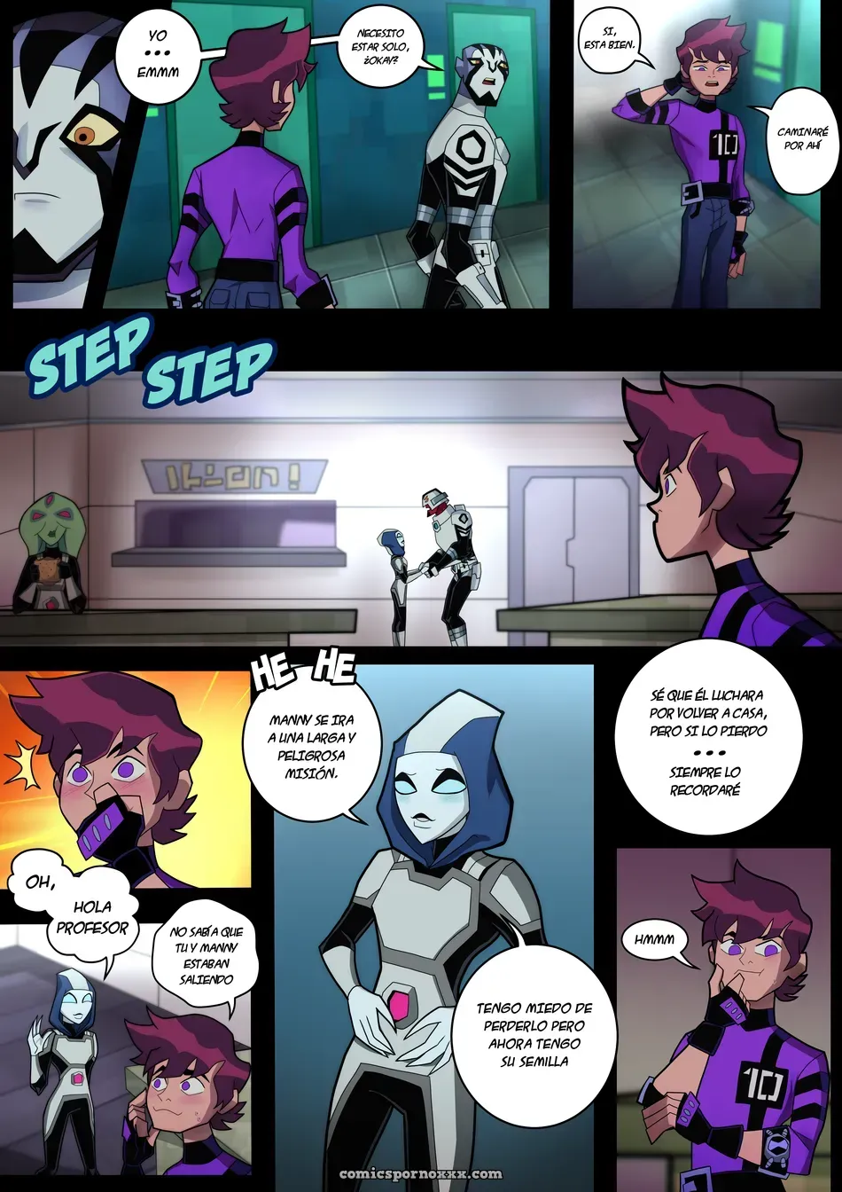 Benzarro (Comic De Ben 10 X Rook Gays) - Página 6