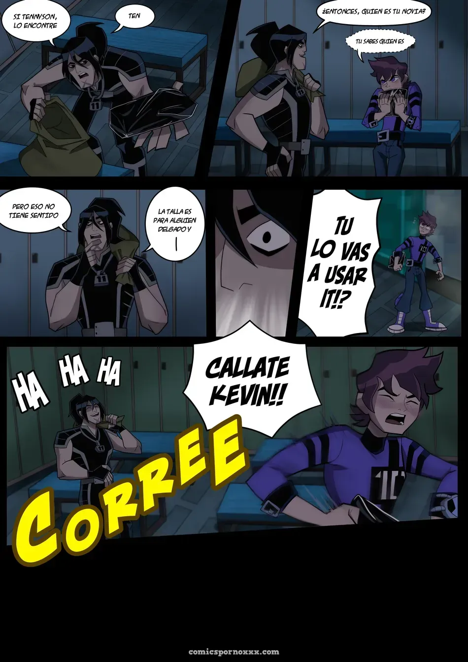 Benzarro (Comic De Ben 10 X Rook Gays) - Página 7