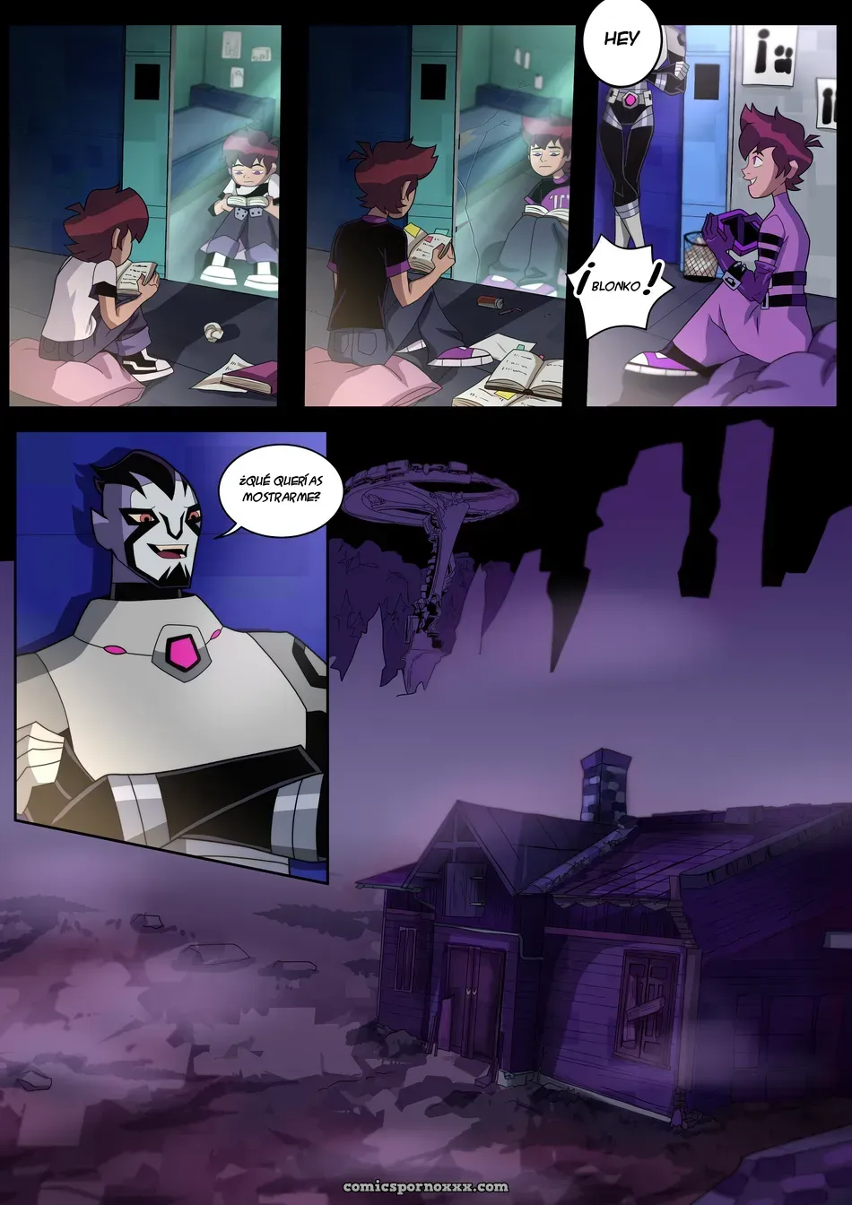 Benzarro (Comic De Ben 10 X Rook Gays) - Página 77