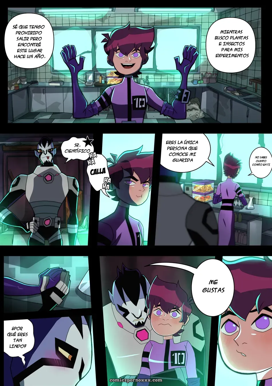 Benzarro (Comic De Ben 10 X Rook Gays) - Página 78