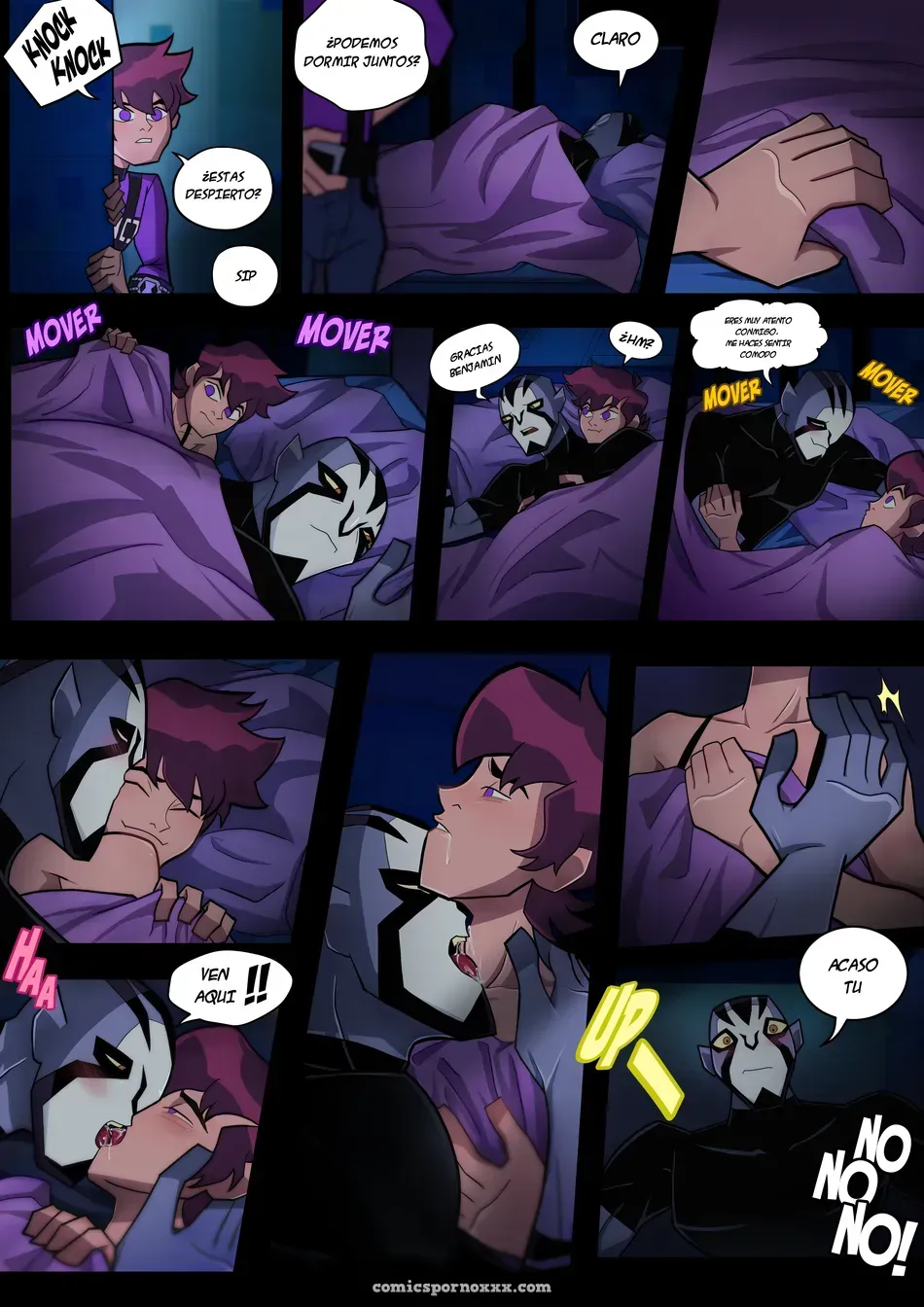 Benzarro (Comic De Ben 10 X Rook Gays) - Página 8