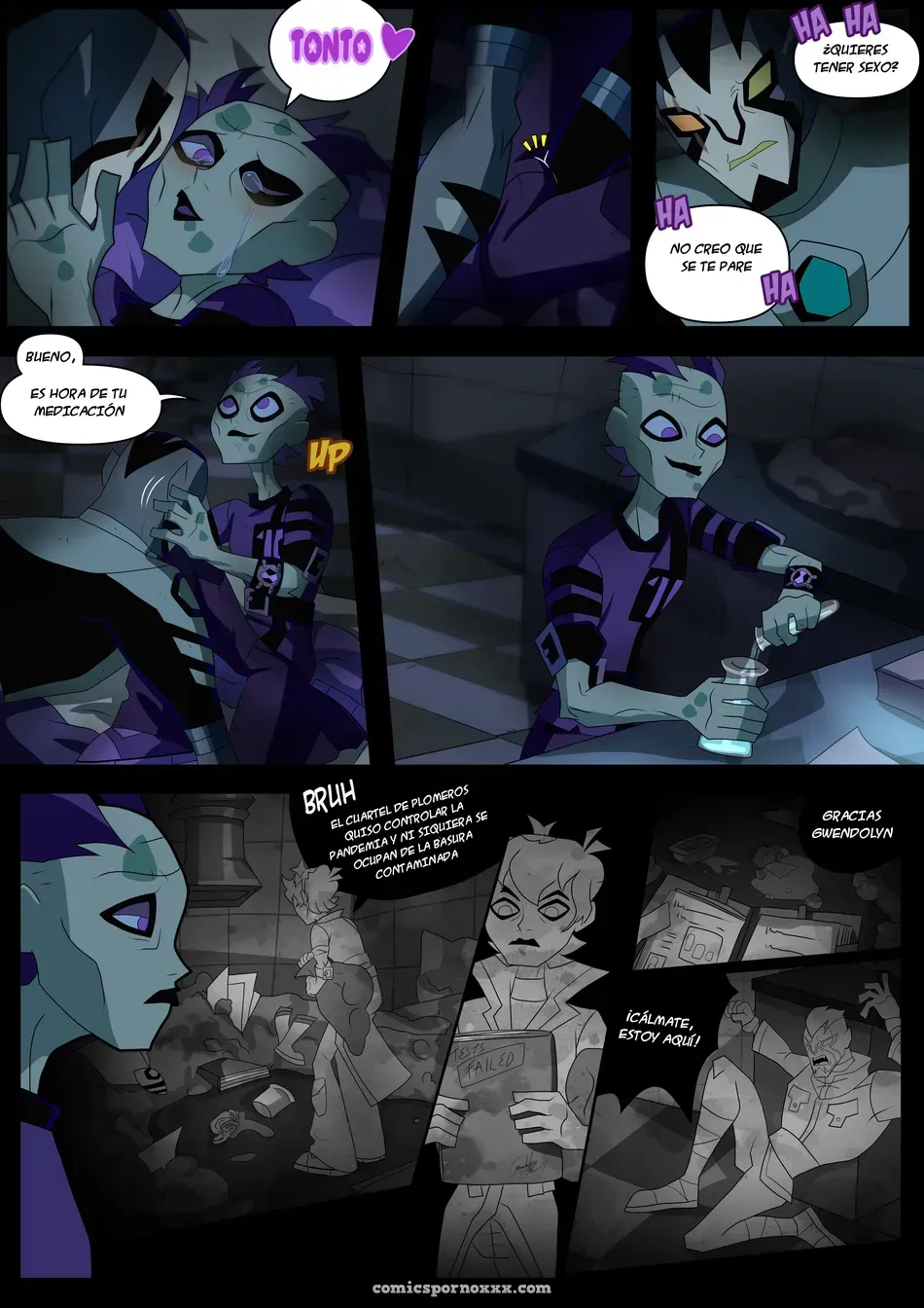 Benzarro (Comic De Ben 10 X Rook Gays) - Página 86