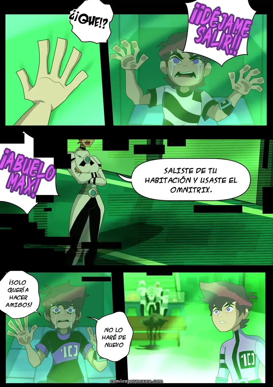 Benzarro (Comic De Ben 10 X Rook Gays) - Página 99