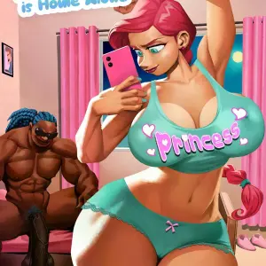 Mandy Is Home Alone (Kenny Comix) - Página 1