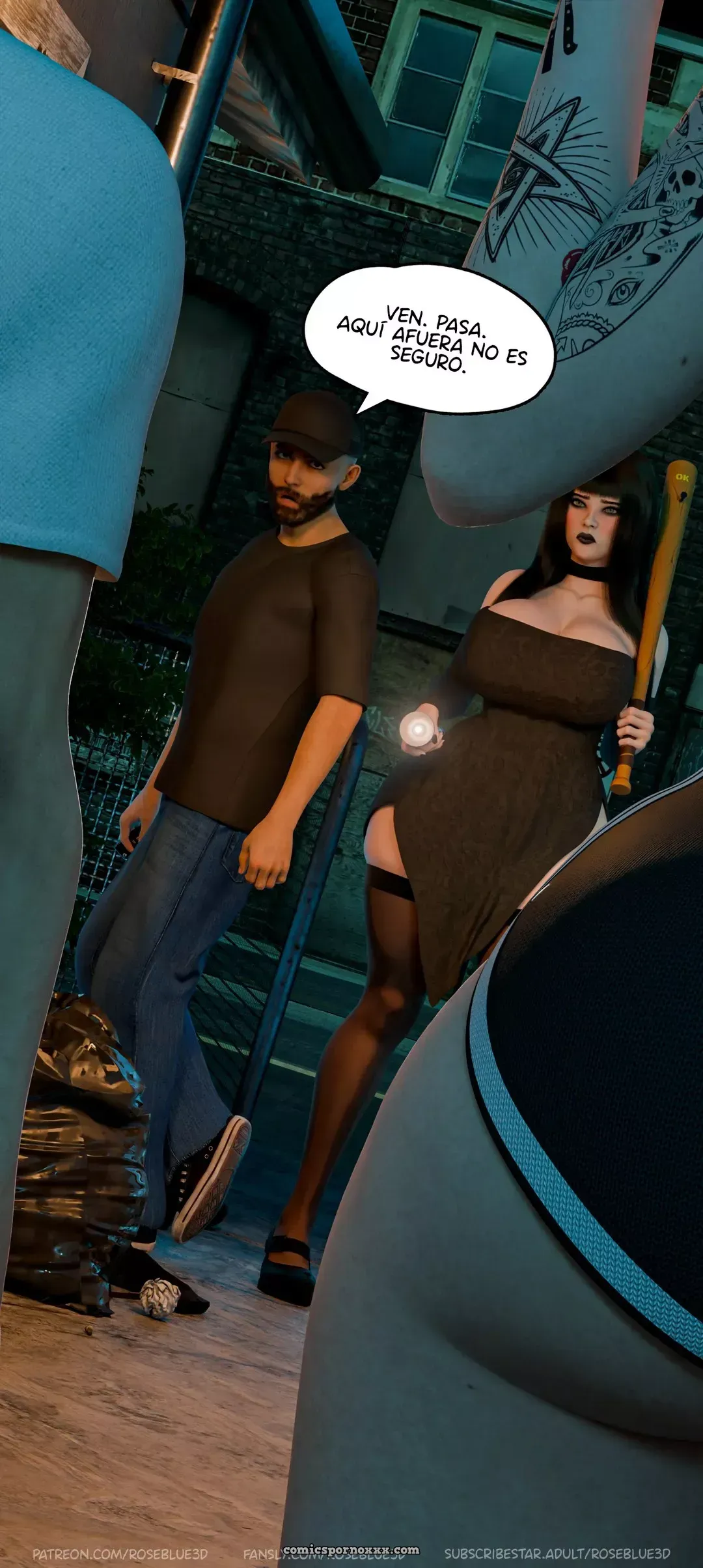 My Neighbor’s Widow #47 – Roseblue3d - Página 29