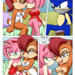Divertida Noche De Sábado #1 (Saga Completa De Sonic, Sally, Amy, Tails, Knuckles) - Página 2