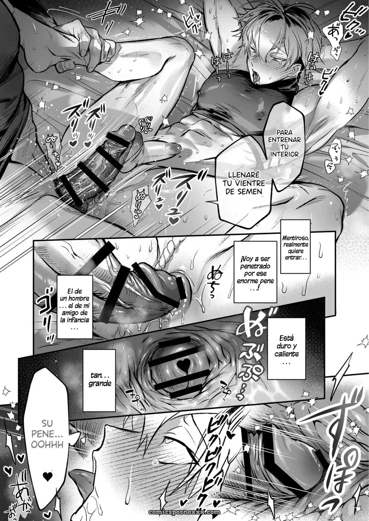 Shikonin Ass Pussy Training By Longtime Friends Huge Dick - Página 10