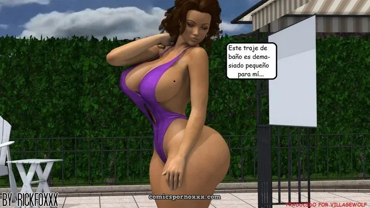 Heavenly Pool Lesson (Profesora Culona Follada Por Su Alumno Del Colegio) - Página 10