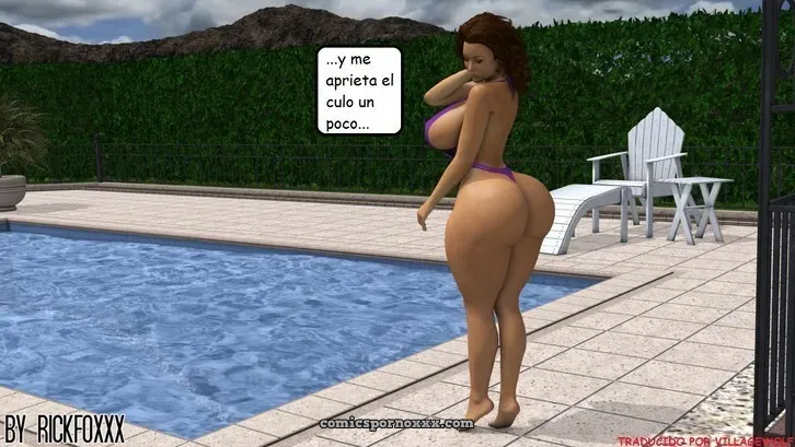 Heavenly Pool Lesson (Profesora Culona Follada Por Su Alumno Del Colegio) - Página 11