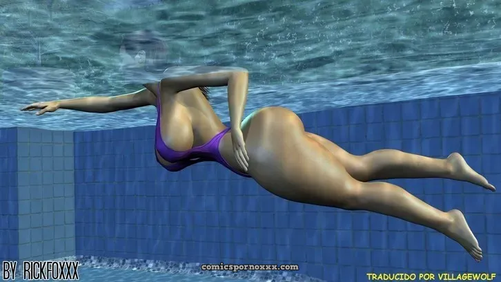 Heavenly Pool Lesson (Profesora Culona Follada Por Su Alumno Del Colegio) - Página 17