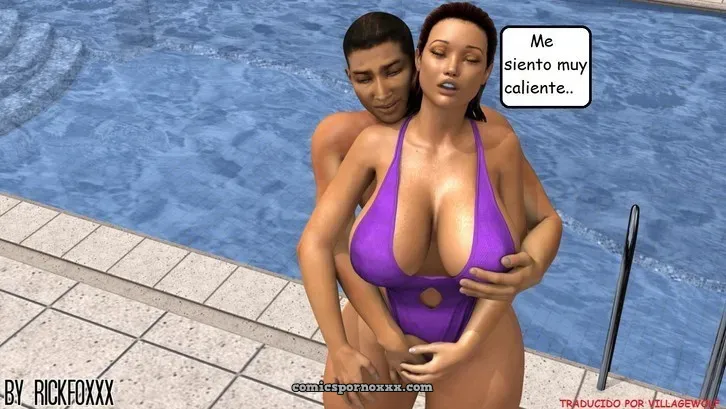 Heavenly Pool Lesson (Profesora Culona Follada Por Su Alumno Del Colegio) - Página 32