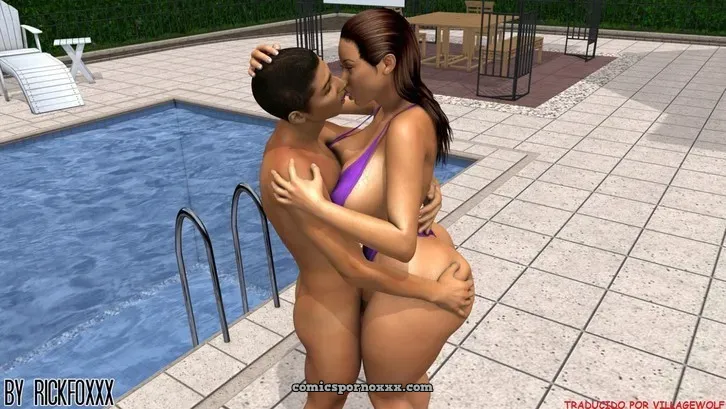 Heavenly Pool Lesson (Profesora Culona Follada Por Su Alumno Del Colegio) - Página 36