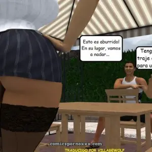 Heavenly Pool Lesson (Profesora Culona Follada Por Su Alumno Del Colegio) - Página 4