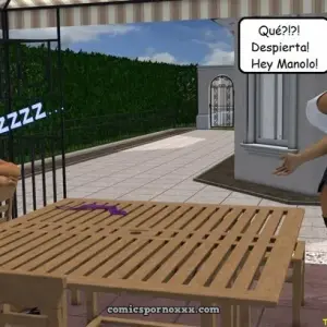 Heavenly Pool Lesson (Profesora Culona Follada Por Su Alumno Del Colegio) - Página 7