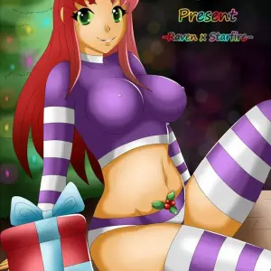 A Special Present (Raven X Starfire) - Página 1