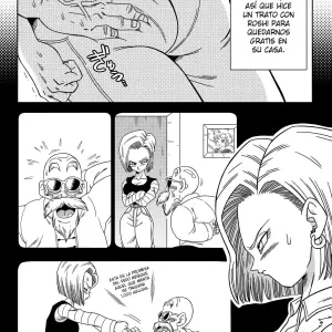 Android 18 Versus El Maestro Roshi - Página 3