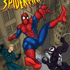 Iceman Blue Spiderman - Página 1