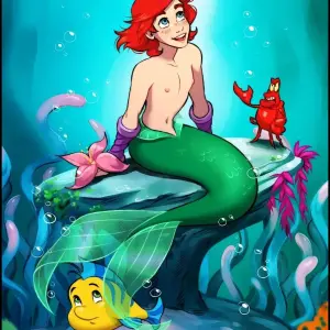 The Little Mermaid (Yaoi) - Página 1