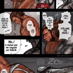 Steel Inside Me – Coloso Tiene Sexo Gay con Wolverine (Marvel Gay) - Página 7