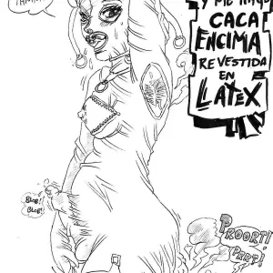 Tengo Pene Y Me Hago Caca Encima Revestida En Latex! - Página 1
