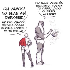 Power Girl Sobre Darkseid - Página 4